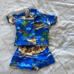 Hawaiian set for bath 12m
